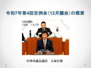 12月議会の概要のサムネイル